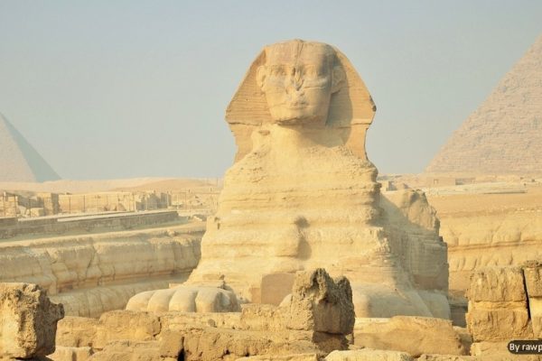 Free Sphinx, ancient Egypt image, public domain desert CC0 photo.